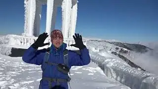 Крым. Поход на Беседку ветров зимой