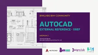 AutoCAD -  EXTERNAL REFERENCE - XREF 