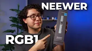 Esta LUZ RGB te va a ENCANTAR | Neewer RGB1 Unboxing