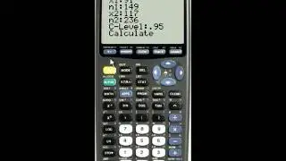STAT: 2-PropZInt the TESTS menu