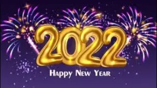 New Year Countdown 2022 | Happy New Year Video | Happy New Year 2022 | Blackcreen New Year Lyrics