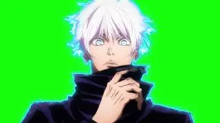 Gojo Satoru GreenScreen