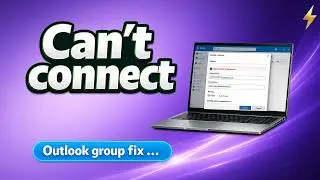 Classic Outlook: “Can’t Connect to the Server” When Creating a Group (Fast Workarounds)