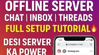 🔥Instagram Offline Server | 🚀✨[😎New Viral Trick] Inbox/Group Chat loder lgao bina internet ke😱