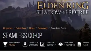 Como Instalar Seamless Co-op ELDEN RING Shadow of the Erdtree