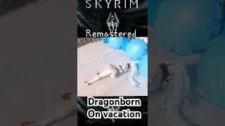 a Dragonborn vacation #skyrim #bethesda #gaming #pcgaming #skyrimse #skyrimspecialedition #skyrimae