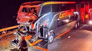 Do Luxo Ao Lixo - Acidente com Ônibus G8 da Catedral Turismo (22500)