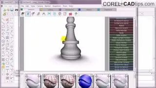 CorelCAD - First look at the 3D revolve feature