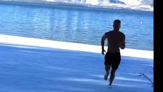 Lake Tahoe Winter Swim Freezing Cold
