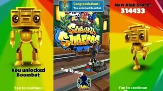 UNLOCKING BOOMBOT ( ROBOT ) ON SUBWAY SURFERS LONDON ( D2 )