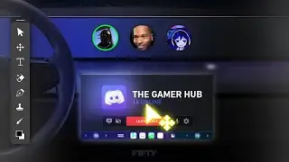I designed a Discord app for your car (concept)