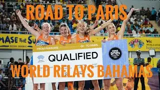 VLOG #100: QUALIFIED FOR THE OLYMPICS! 🧡 World Relays Bahamas  #roadtoparis2024