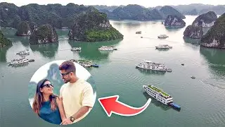 ভিয়েতনামের ভূস্বর্গ Ha Long Bay তে সারারাত্রি Cruise এ থাকলাম 🤩❤️