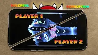 SOLO on Mobile (2p Demon) // Colorful Corruption - by Albinomaster (Extreme Demon)