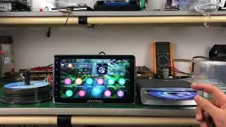 Testing Joying external In Dash USB2.0 DVD Player for Android Head Unit Autoradio