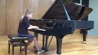 De Bach Au Jazz 2018 - Group C 1st Prize: Uzunova Ana-Maria, 13 years, Bulgaria