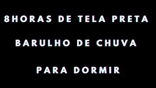 Barulho de Chuva para Dormir Mais Fácil e Relaxado| Chuva forte com Trovões
