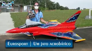 Eurosport, o jato 3D que faz tork-roll