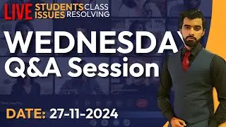 Live Q&A Class: November-27-2024 | Digital Marketing Students STRUGGLE | Tips to Succeed