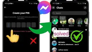 Как забыть PIN-код в Messenger (2025) как исправить Забыли PIN-код Mesenger.2025