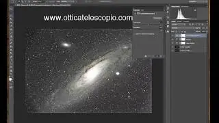 Lezione di Astrofotografia | Video Tutorial | Modifica foto Galassia di Andromeda