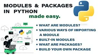 Modules and Packages in Python Made Easy | Python Made Easy Series | Codelligent