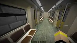 КАТАЮСЬ НА МОЁМ МЕТРО НА 28 ЛИНИИ В МАЙНКРАФТ
