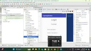How to create a Login app using Android Studio?For beginners only.