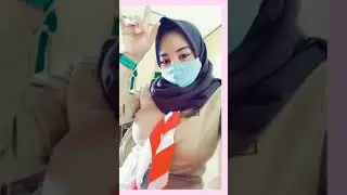 Gadis Seragam Pramuka Gunung Gede