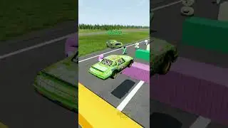 Pixar Cars Challenge #beamngdrive #shorts