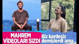 Nisa ve Barış'ın mahrem videosu ortaya saçıldı kardeşiz demişlerdi