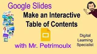Google Slides Interactive Table of Contents
