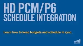 Hard Dollar Webinar: Primavera P6 and HD Scheduling Integration