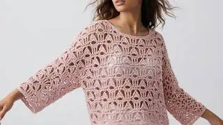 Not available in boutiques! Knit your own LUXURY design 🛍️ (Aesthetic Crochet Design) 🌸