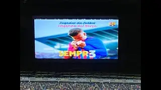 Despedida de Gerard Piqué como jugador de futbol ( Full video)