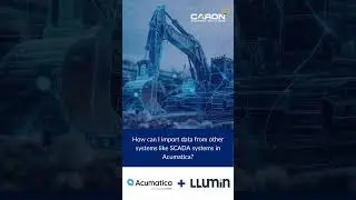 How can I import data from other systems like SCADA systems in Acumatica?
