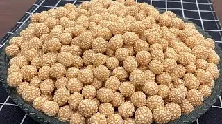 Kuih Buah Rotan sangat rangup & lemak manis | hidangan kuih Hari Raya