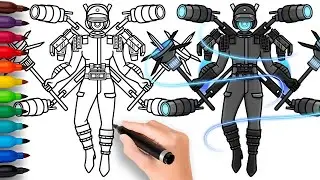 COMO DIBUJAR a UPGRADED CAMERAWOMAN | Skibidi Toilet 77 (Part 3) - fácil y rápido dibujo