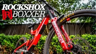 Checking out the newest RockShox Boxxer DH fork