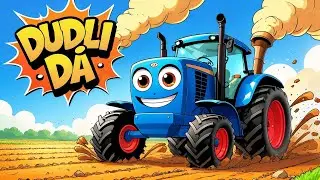 Traktor trrr-drn-drn 🚜 REMIX  🎵 | Písnička o traktoru pro děti