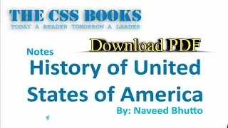 Today Book / History of United State Of America / PDF / CSS & PMS