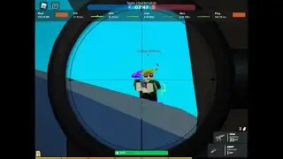 Playing sniper only in Base Battles!!! [Roblox]
