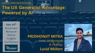 Accelerant Research Virtual Insights Conference - Proshonjit Mitra