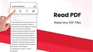 Pdf reader: pdf file viewer