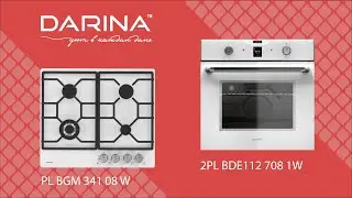 Газовая варочная панель PL BGM341 08 W, духовой шкаф 2PL BDE112 708 1W
