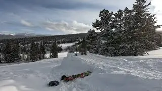 MASSIVE Jump in the Colorado Backcountry // Ripping Sleds at Vail Pass | 2022 Tour