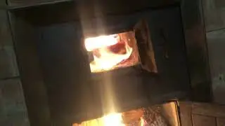 Тяга в печи!!! Скоро обзор на баню !!!
