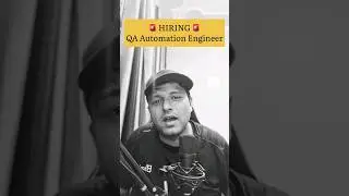 Hiring QA Automation Engineers 