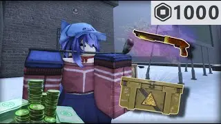 1v1 GOLFCLUBS:Beat Me and Win a Skin Crates! $1000+ Giveaway (Roblox Criminality)