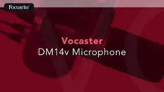 Vocaster DM14v Microphone /Focusrite